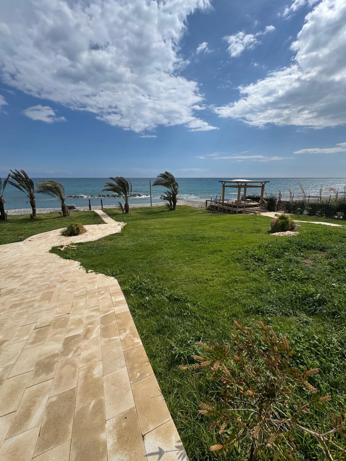 Private beachfront gardens, Holina Executive Cyprus
